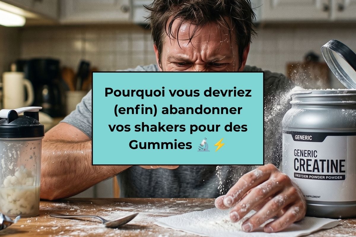 Pourquoi vous devriez (enfin) abandonner vos shakers pour des Gummies 🔬⚡