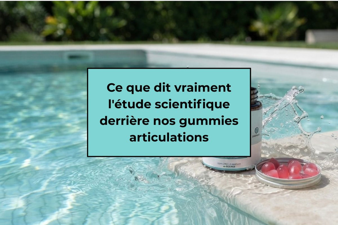 Ce que dit vraiment l'étude scientifique derrière nos gummies articulations