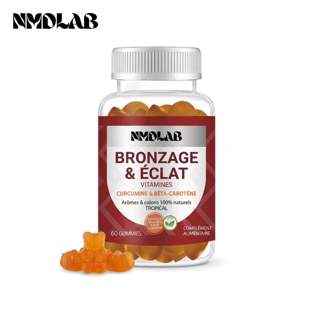 Gummies Bronzage – Curcumine & Bêta-Carotène