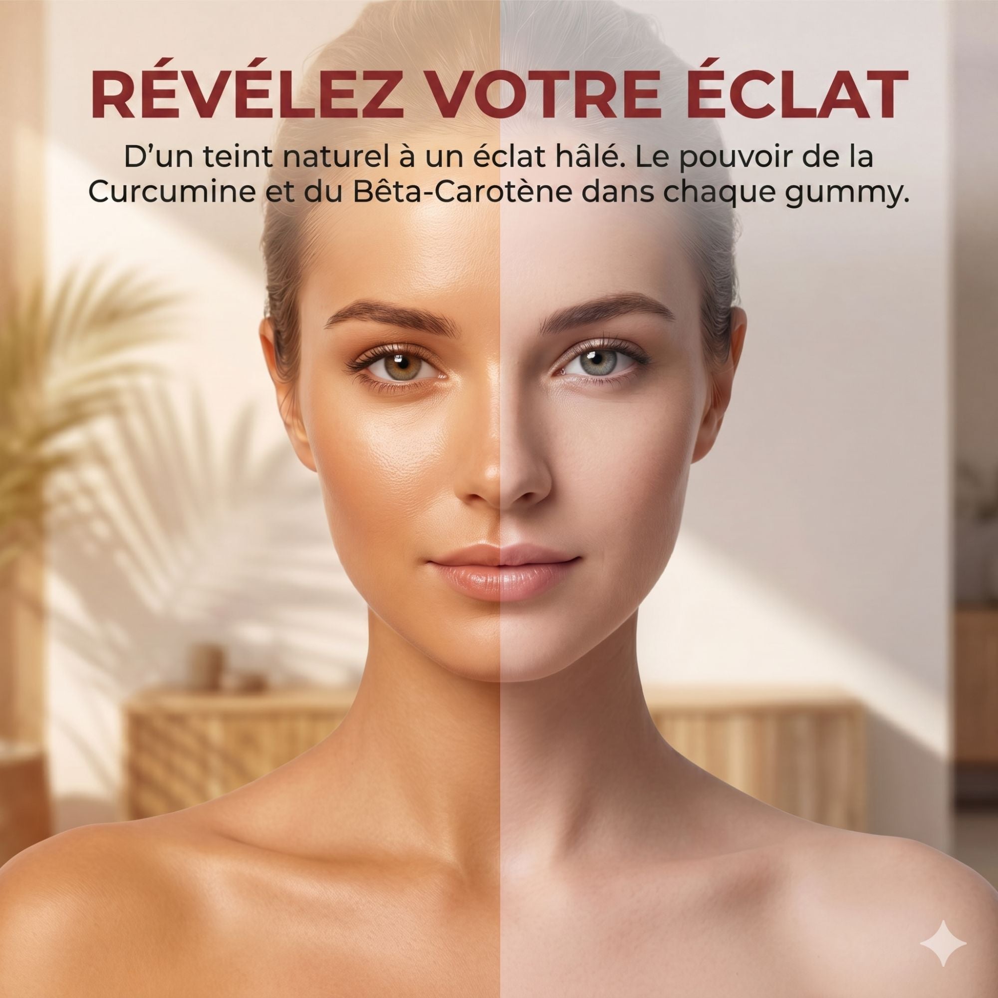 Gummies Bronzage – Curcumine & Bêta-Carotène