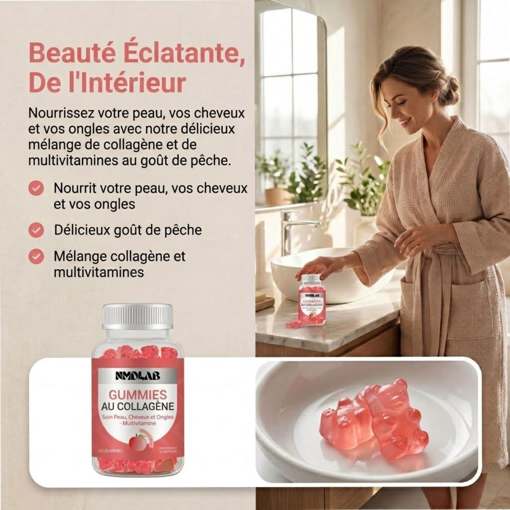 Gummies au Collagène – Beauté & Éclat