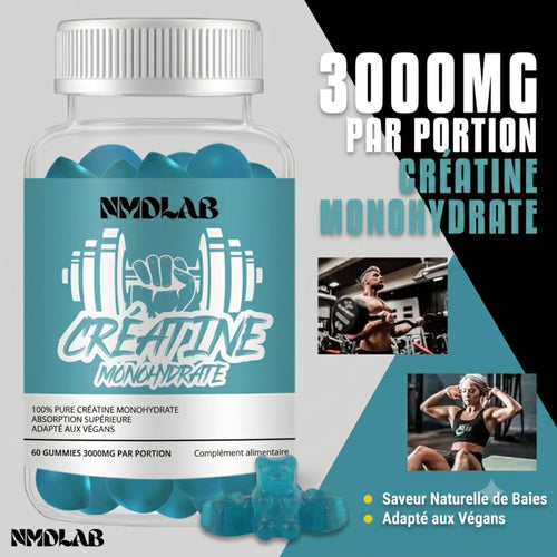 Gummies Créatine Monohydrate – Force & Performance